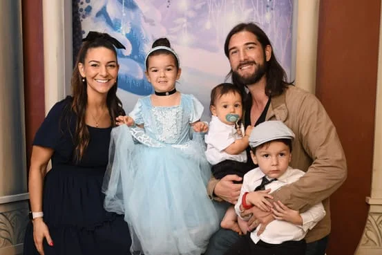 Dr. Patrick Dobbins with his family